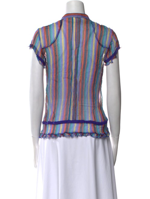 Etro Silk Striped Blouse