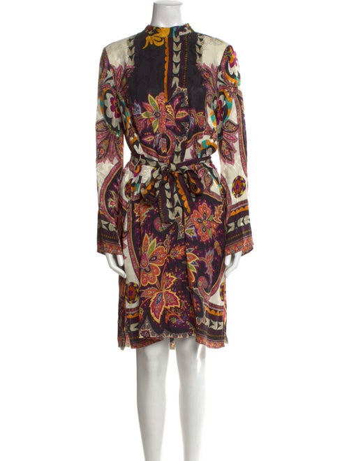 Etro Printed Knee-Length Dress