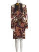 Etro Printed Knee-Length Dress