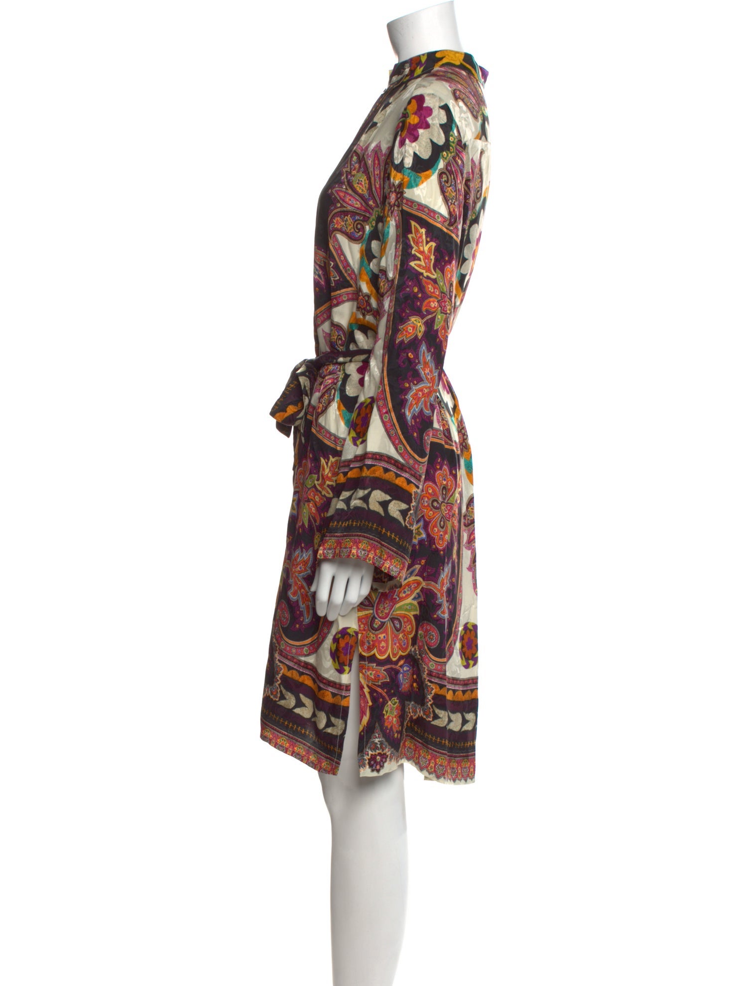 Etro Printed Knee-Length Dress
