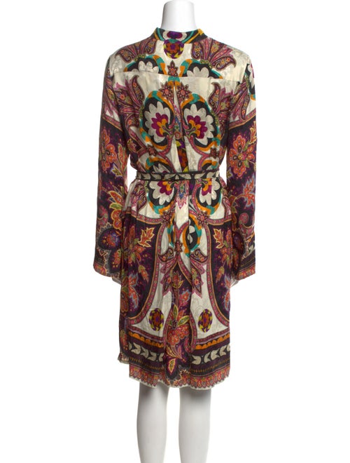 Etro Printed Knee-Length Dress
