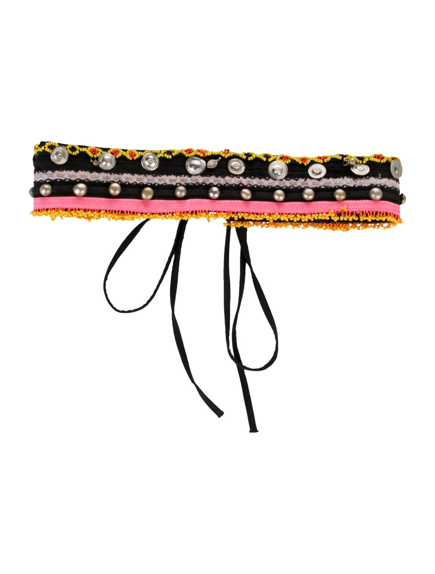 Etro Wide Canvas Belt