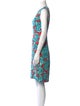 Etro Floral Print Knee-Length Dress