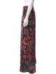 Etro Floral Print Long Skirt
