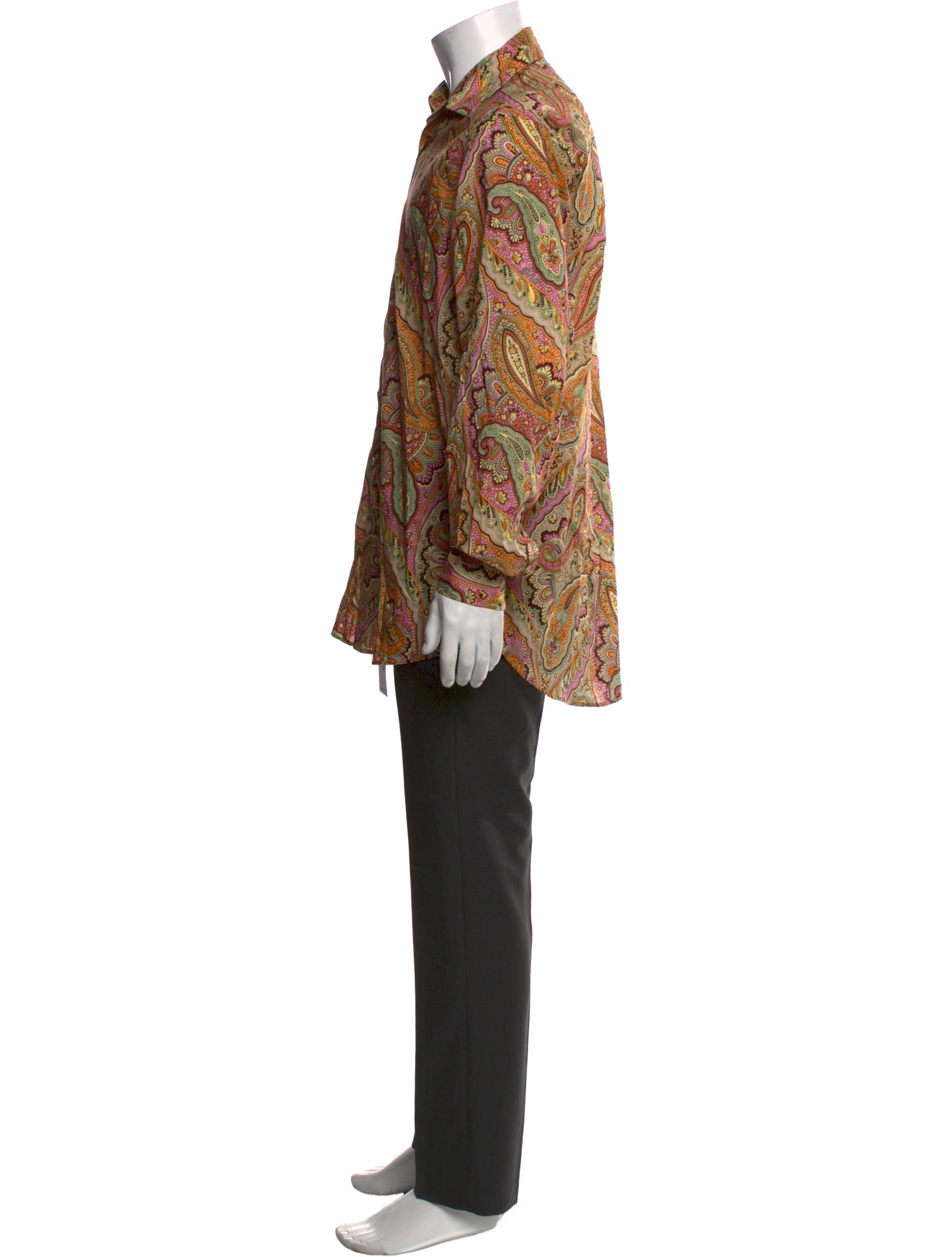 Etro Paisley Print Long Sleeve Shirt w/ Tags