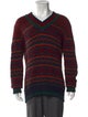 Etro Alpaca Striped Pullover