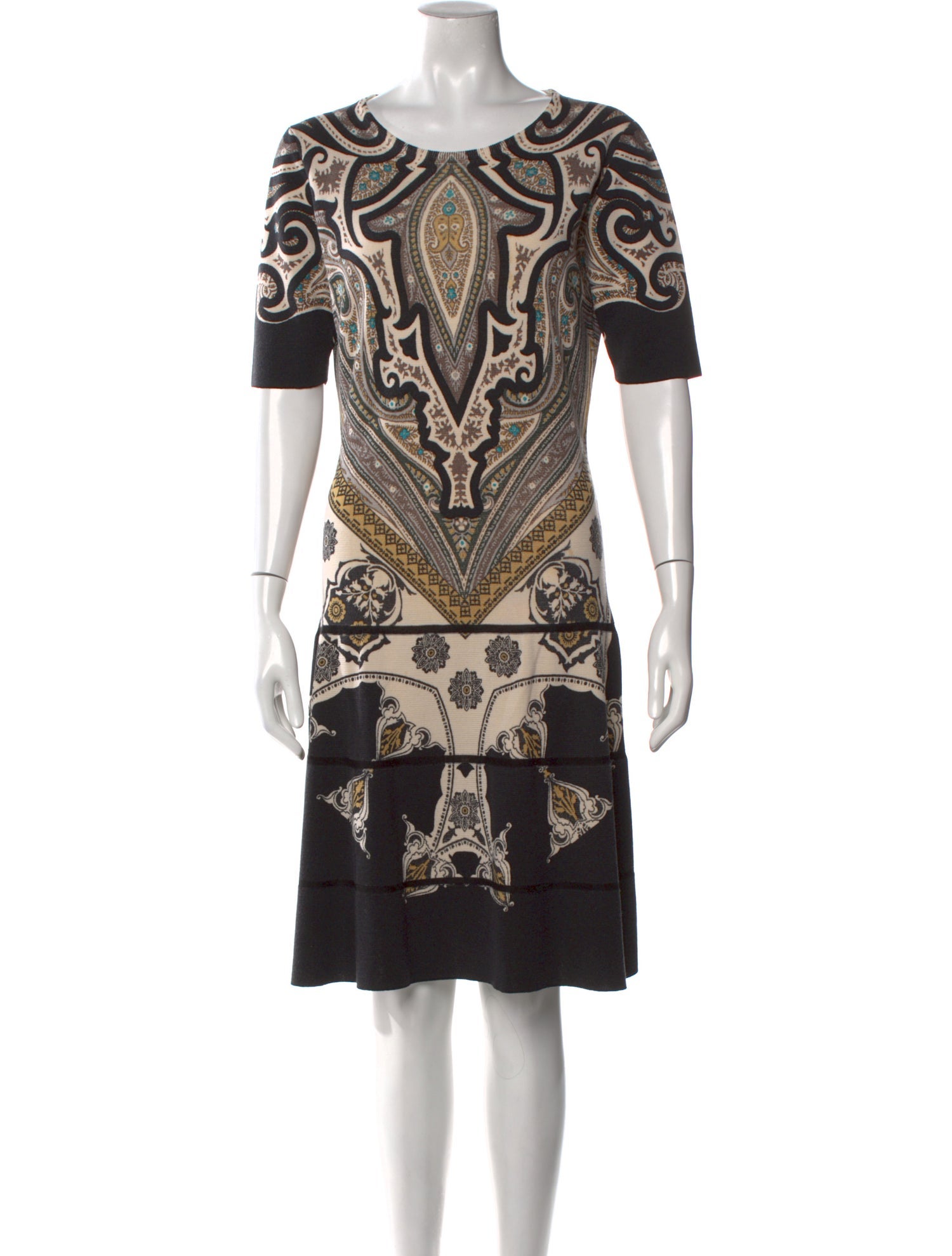 Etro Wool Knee-Length Dress