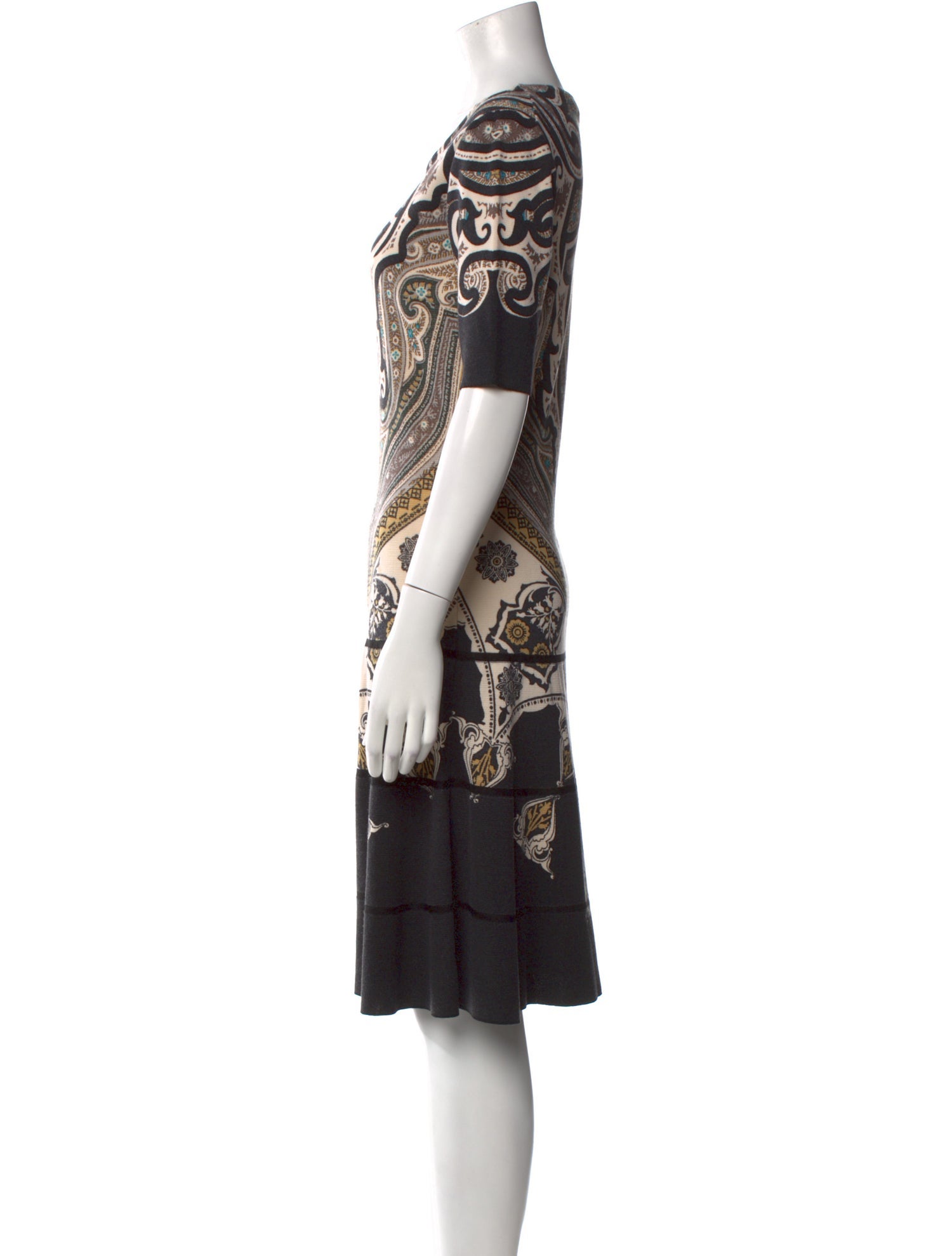 Etro Wool Knee-Length Dress