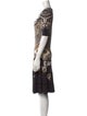 Etro Wool Knee-Length Dress