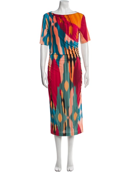 Etro Printed Midi Length Dress
