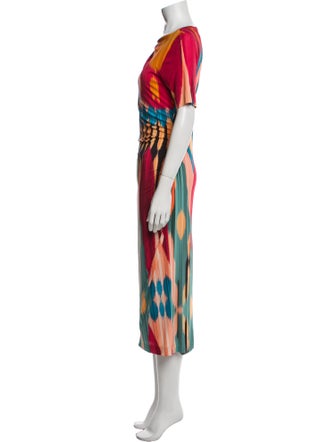 Etro Printed Midi Length Dress