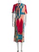 Etro Printed Midi Length Dress