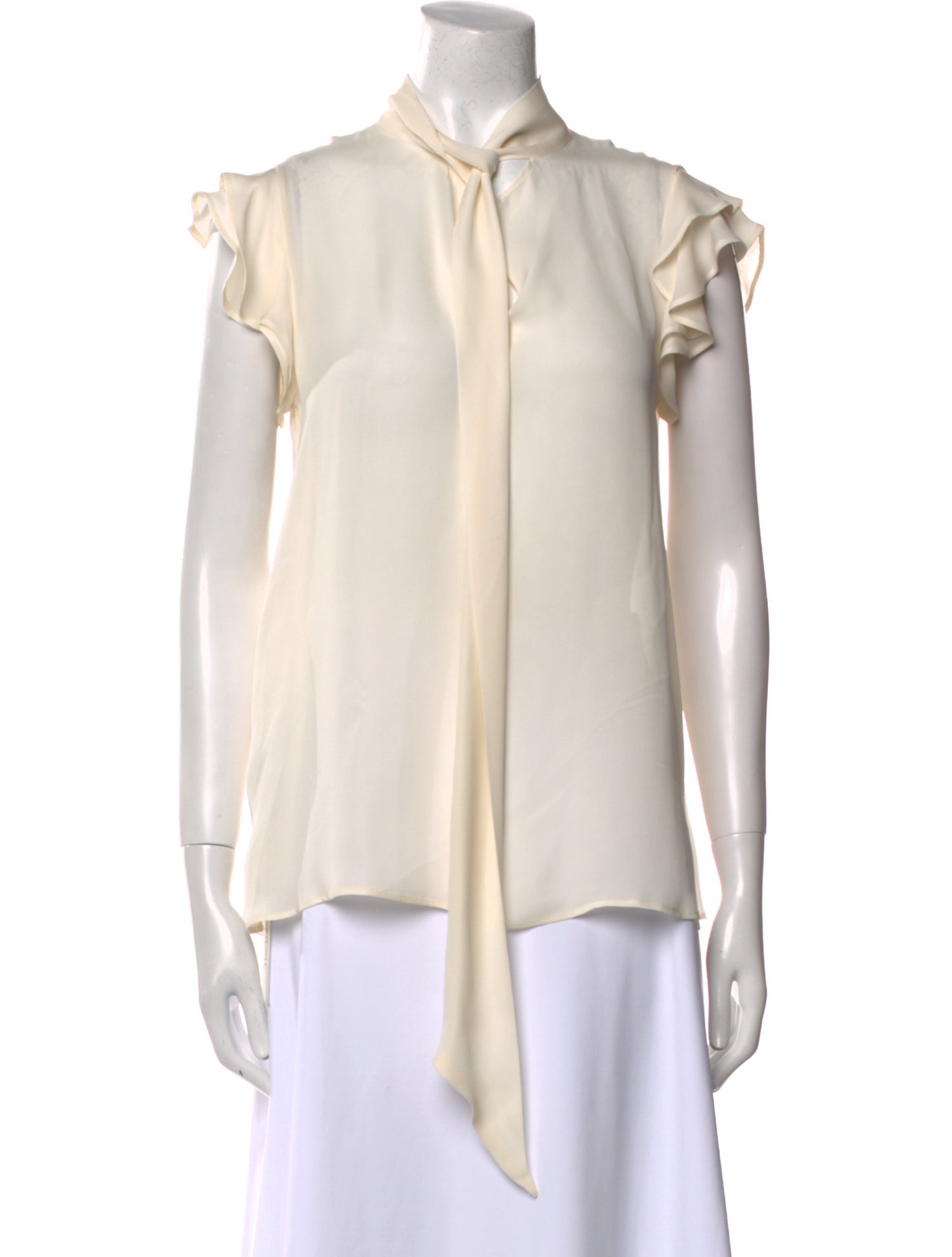Etro Silk Mock Neck Blouse