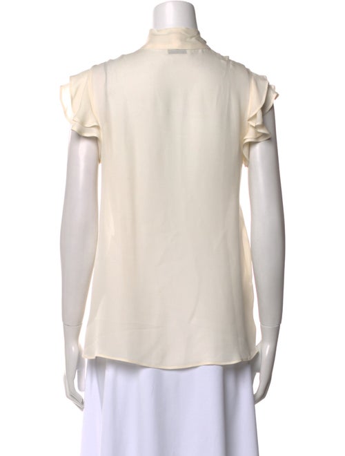 Etro Silk Mock Neck Blouse