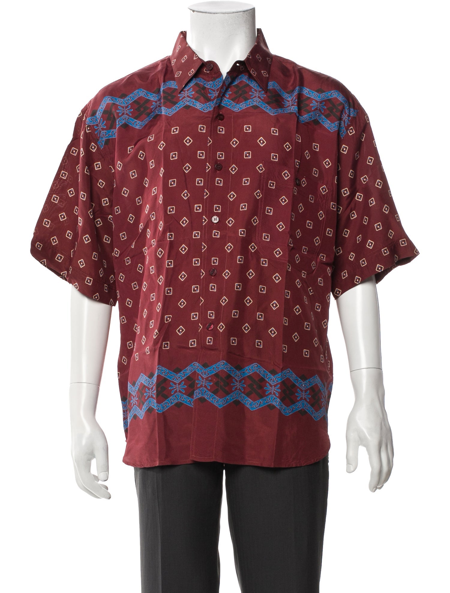 Etro Silk Printed Shirt