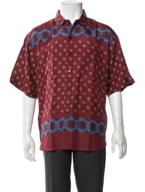 Etro Silk Printed Shirt