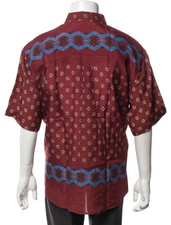 Etro Silk Printed Shirt