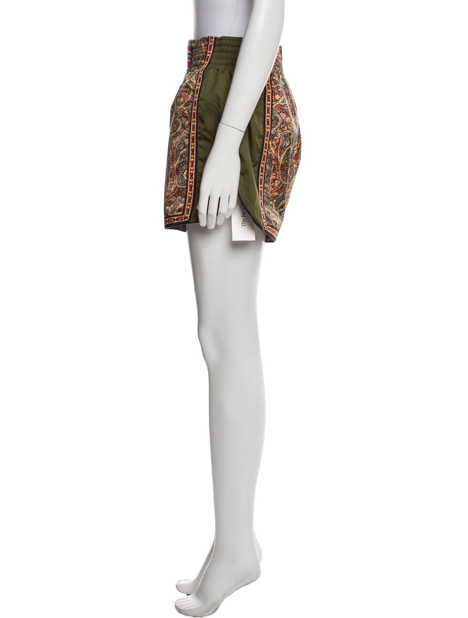 Etro Paisley Print Mini Shorts