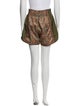 Etro Paisley Print Mini Shorts