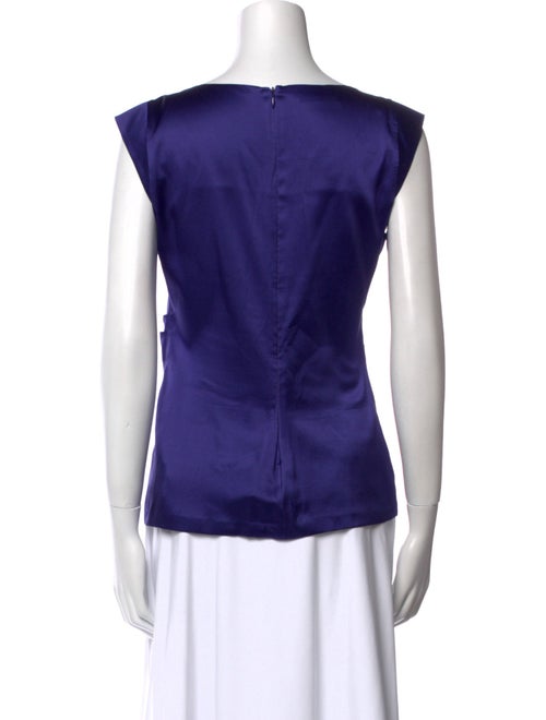 Etro Silk Scoop Neck Top