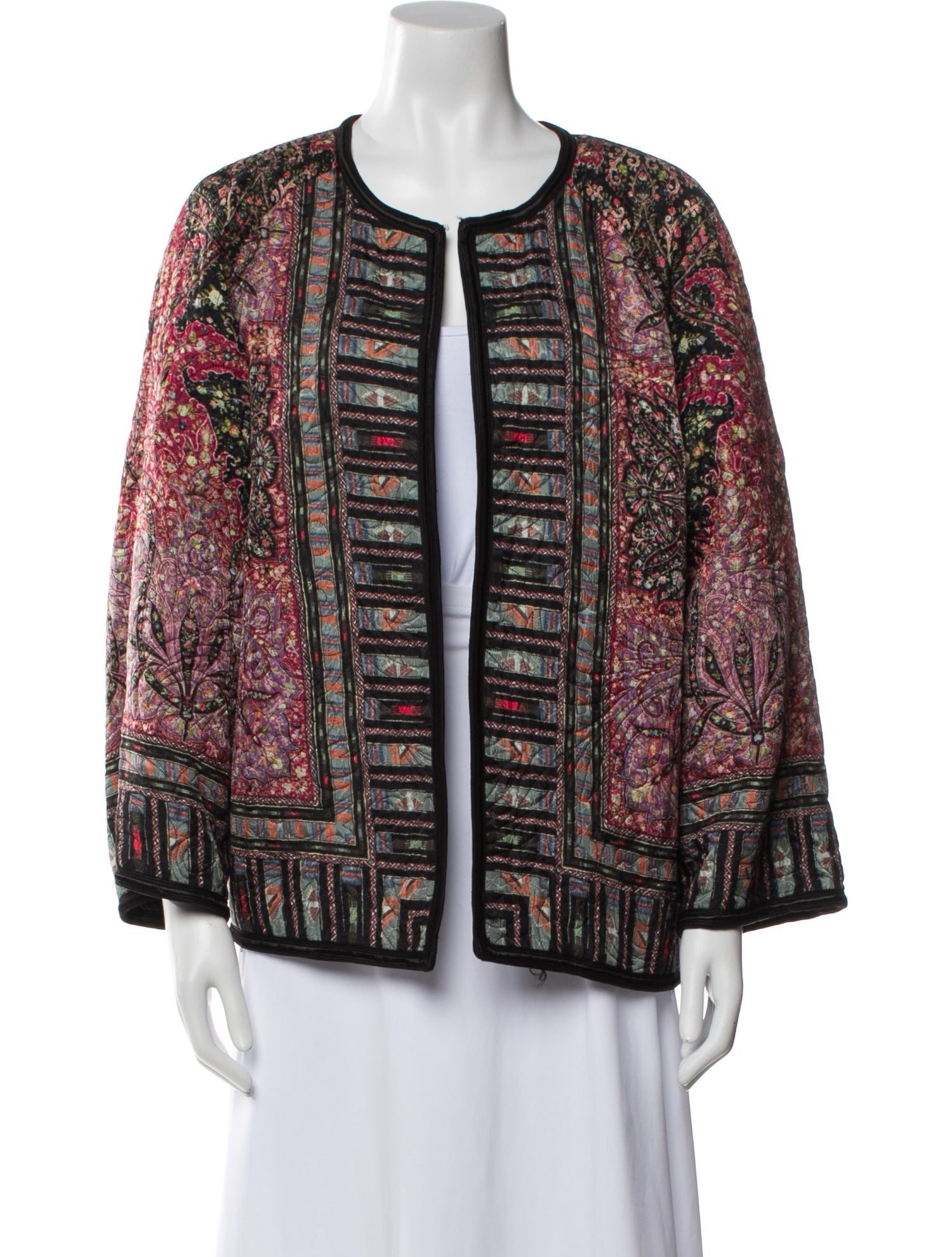 Etro Silk Printed Jacket