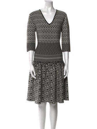 Etro Printed Knee-Length Dress