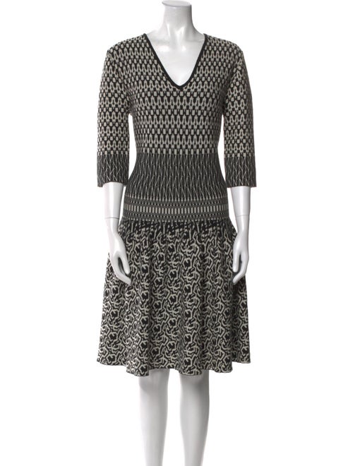 Etro Printed Knee-Length Dress