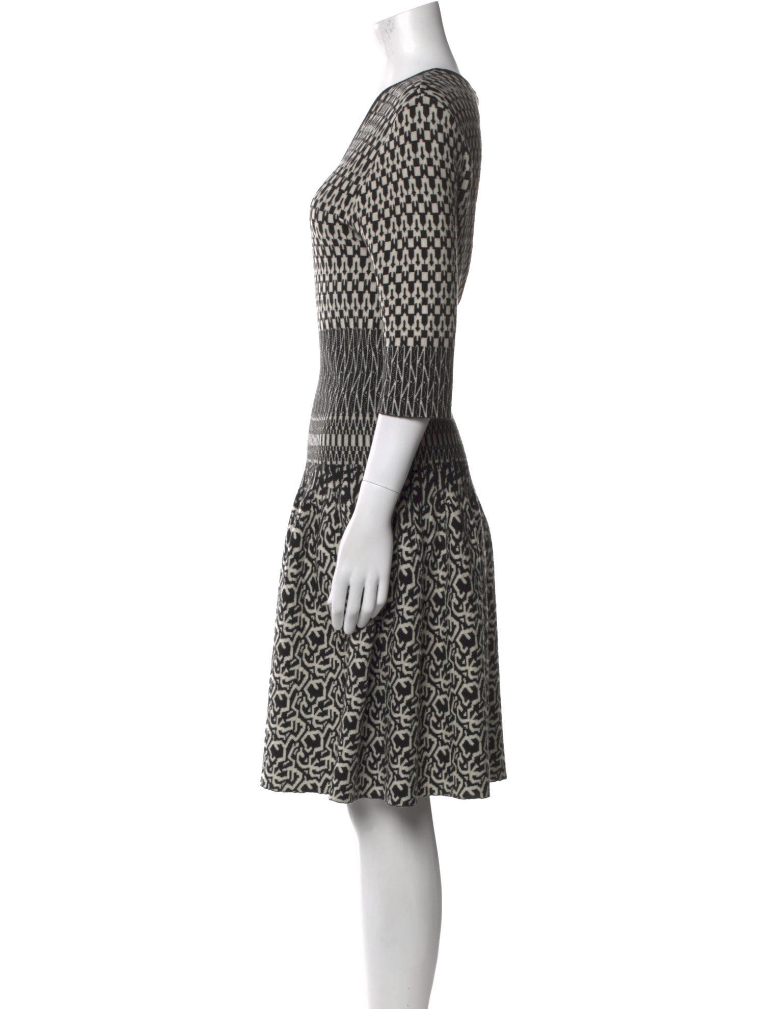 Etro Printed Knee-Length Dress