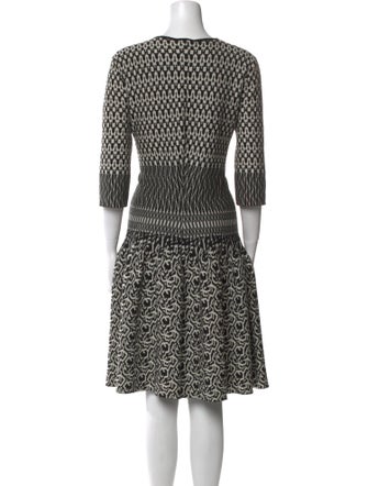 Etro Printed Knee-Length Dress