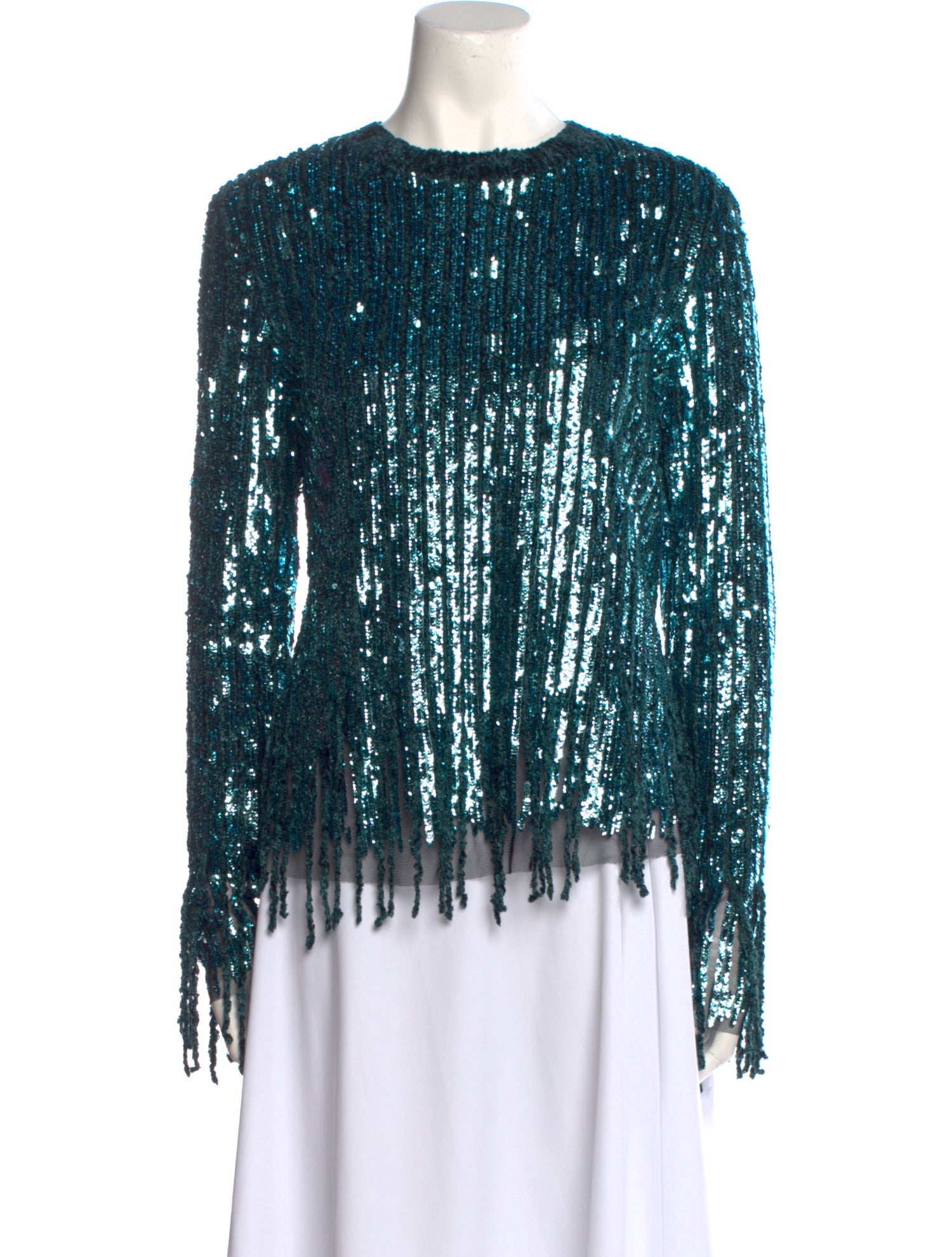 Etro Crew Neck Long Sleeve Blouse w/ Tags