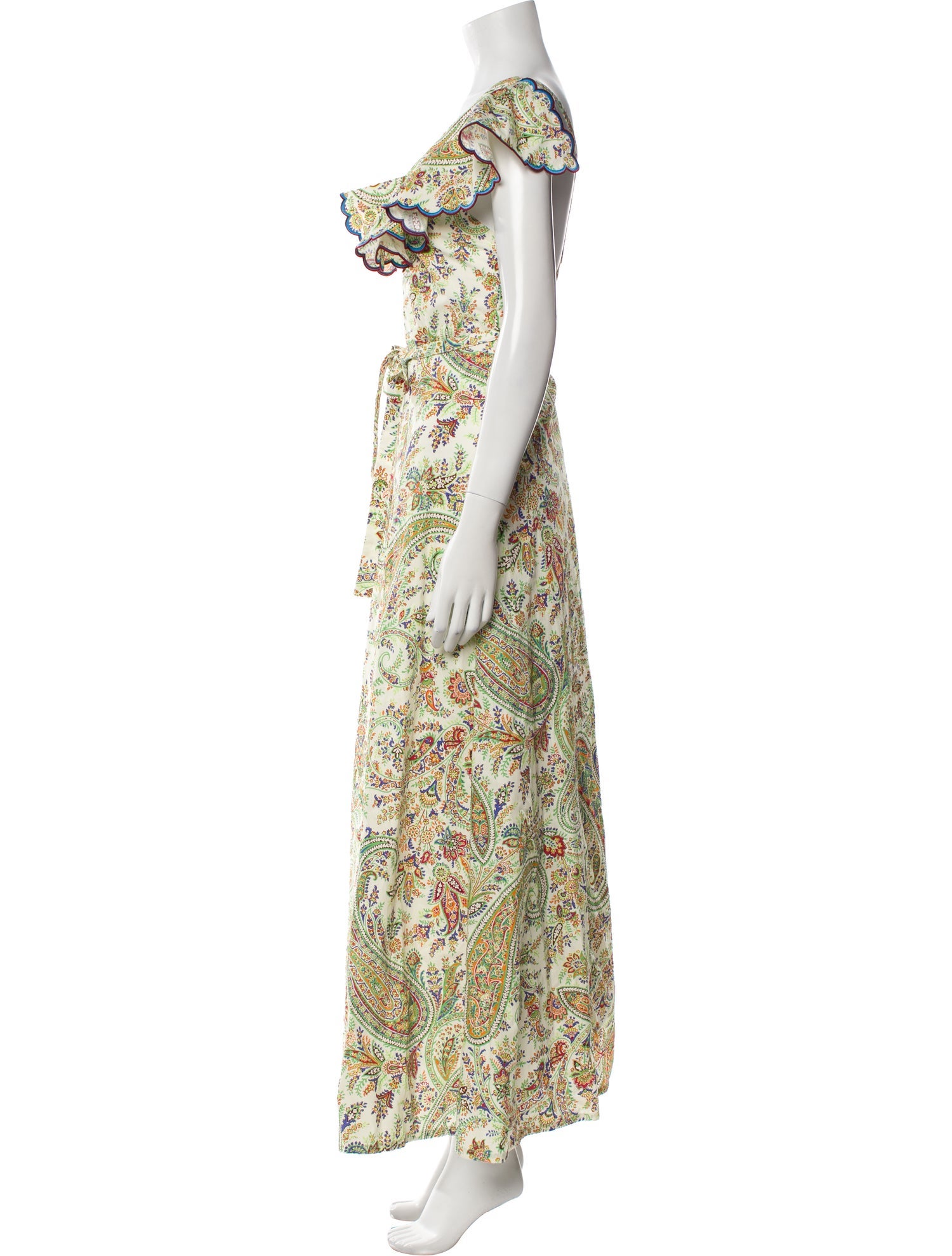 Etro Printed Long Dress
