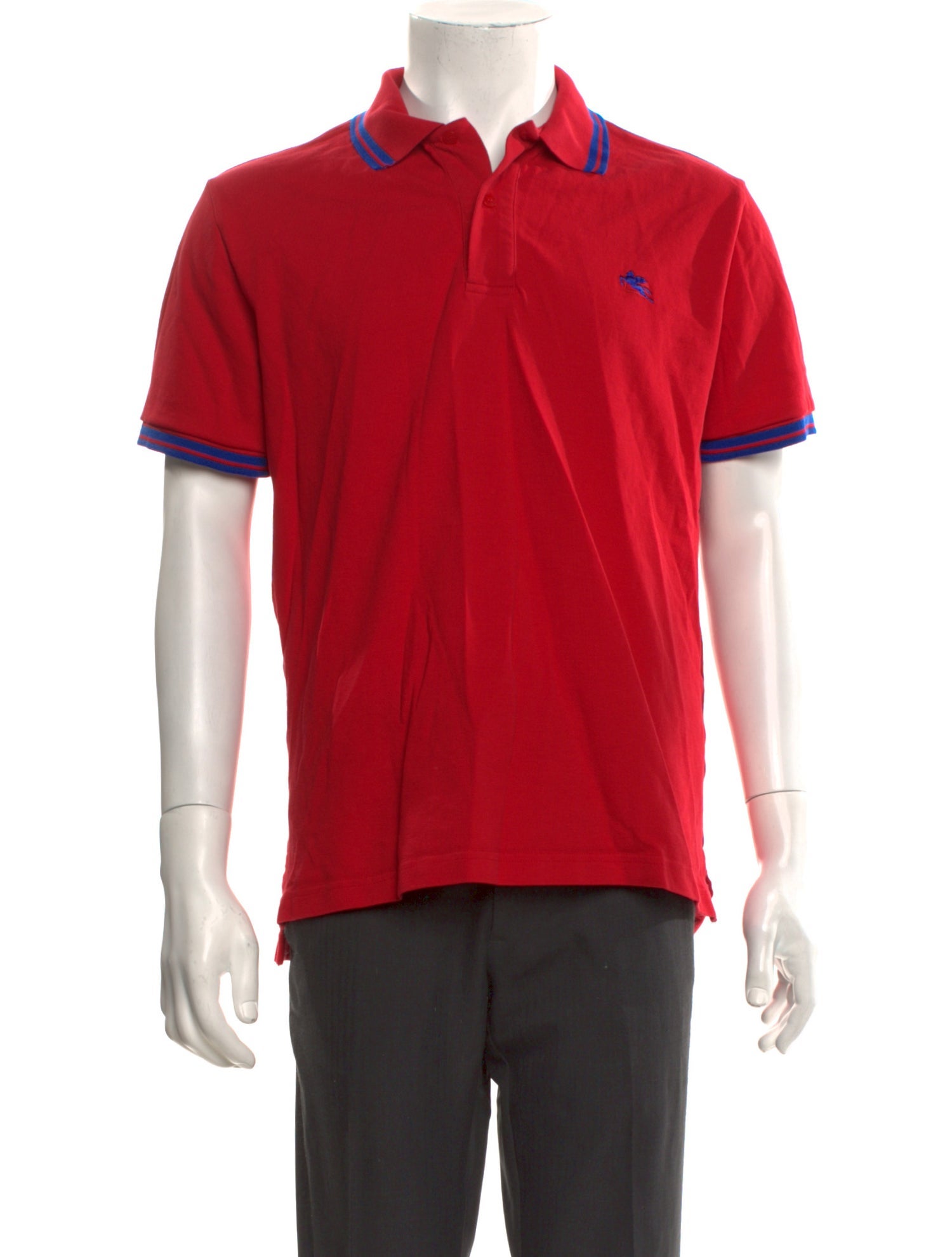 Etro Crew Neck Short Sleeve Polo Shirt