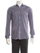 Etro Plaid Print Long Sleeve Shirt