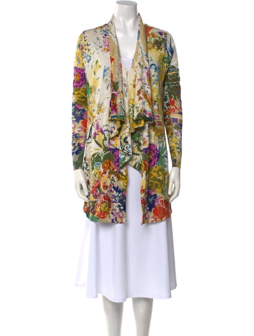 Etro Silk Floral Print Sweater