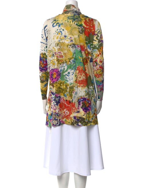 Etro Silk Floral Print Sweater