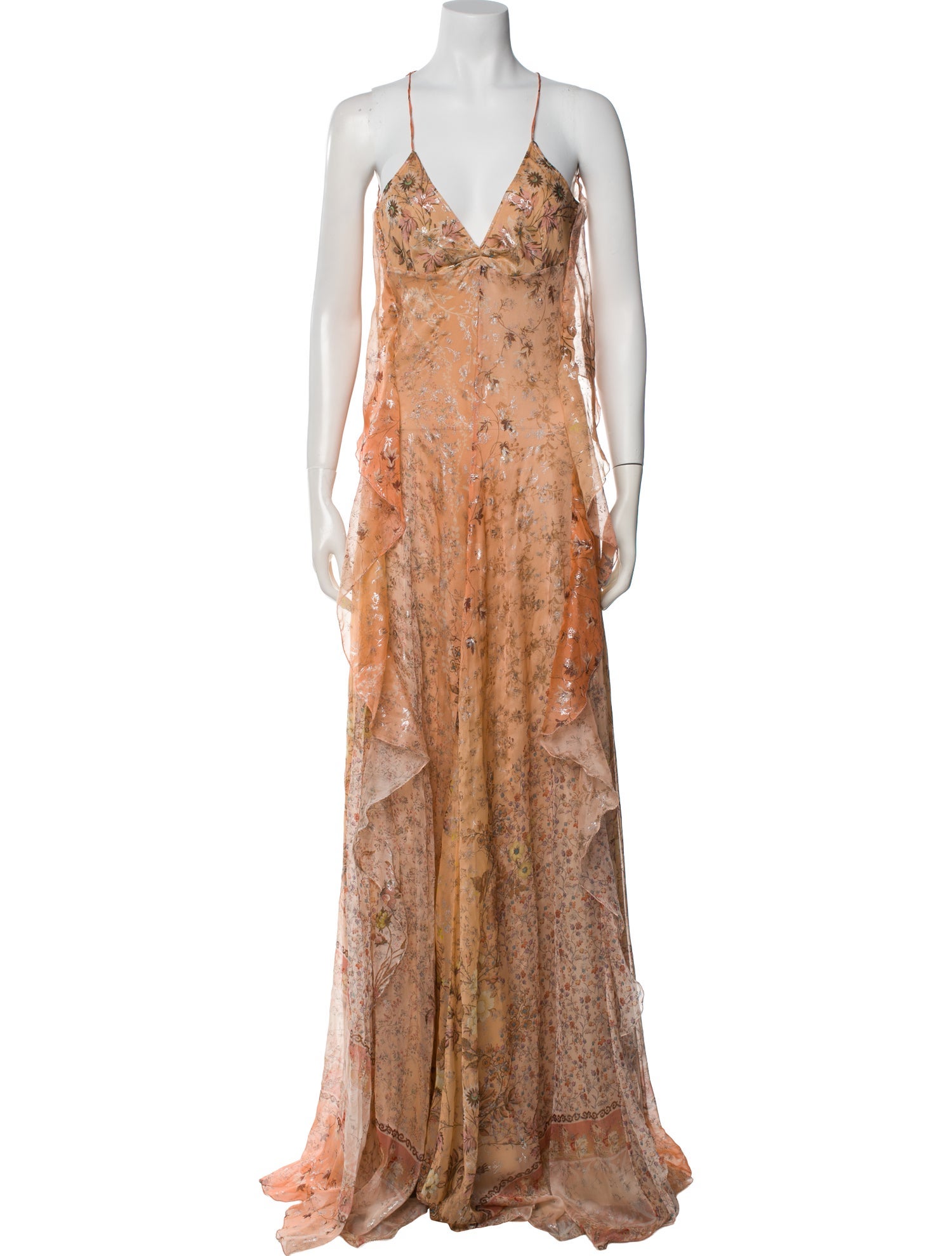 Etro Silk Long Dress w/ Tags