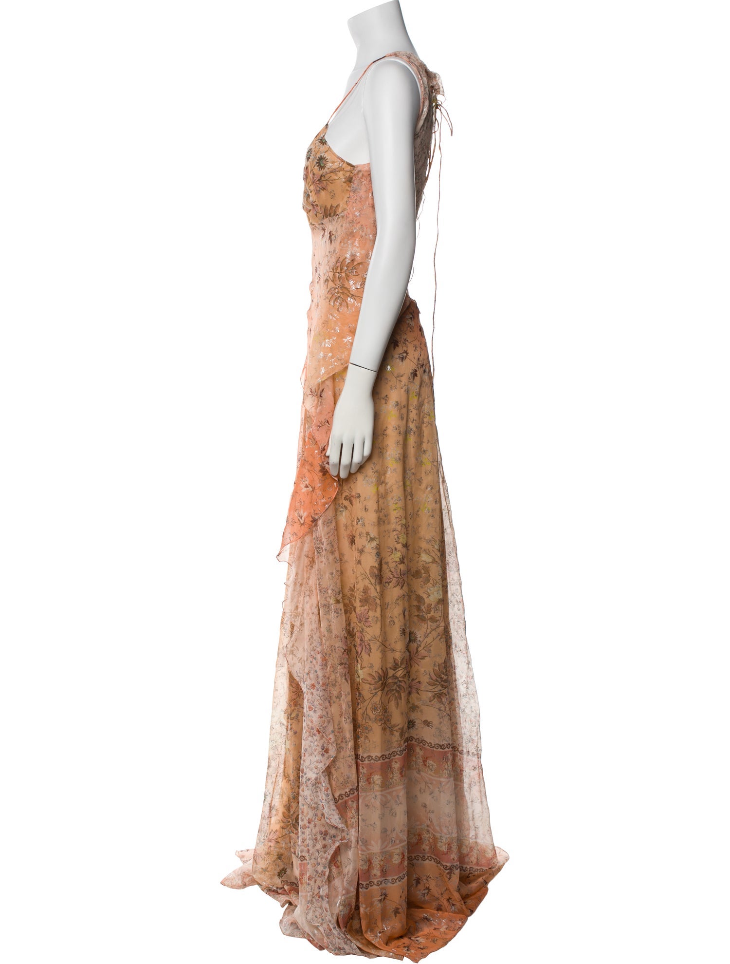 Etro Silk Long Dress w/ Tags