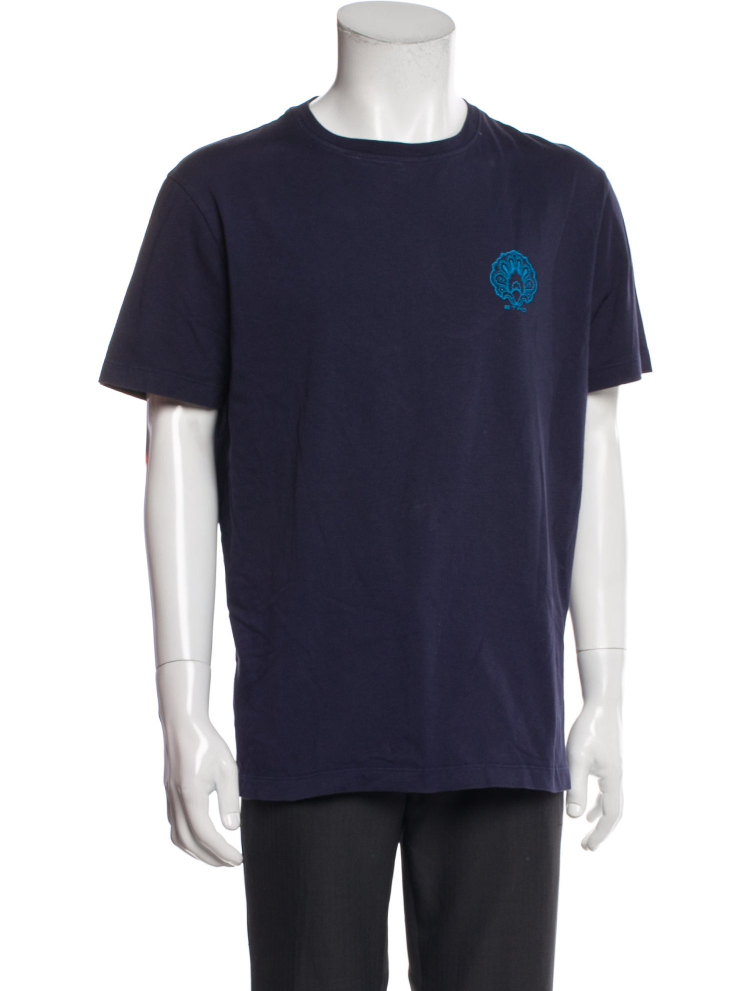 Etro Graphic Print Crew Neck T-Shirt