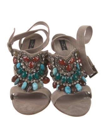 Etro Suede Sandals