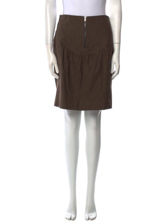 Etro Wool Knee-Length Skirt