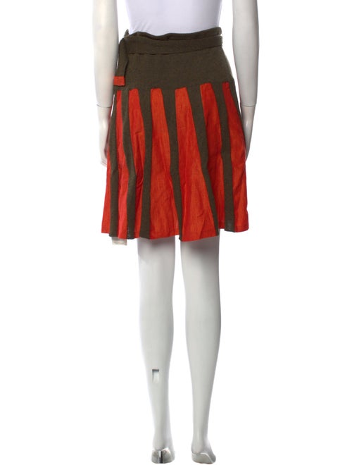Etro Linen Knee-Length Skirt