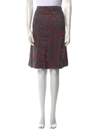 Etro Silk Knee-Length Skirt