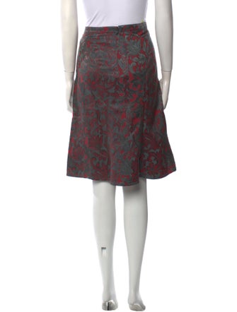 Etro Silk Knee-Length Skirt
