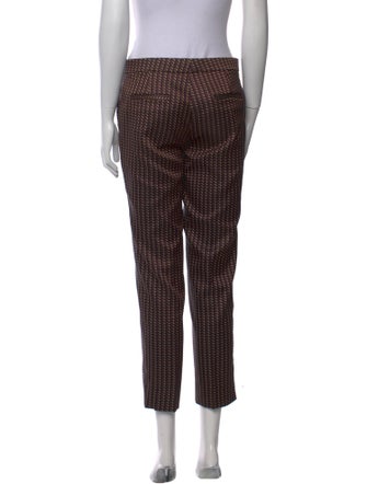 Etro Printed Straight Leg Pants