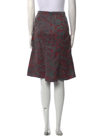 Etro Silk Knee-Length Skirt