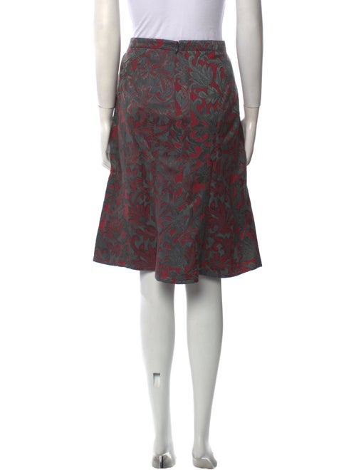 Etro Silk Knee-Length Skirt