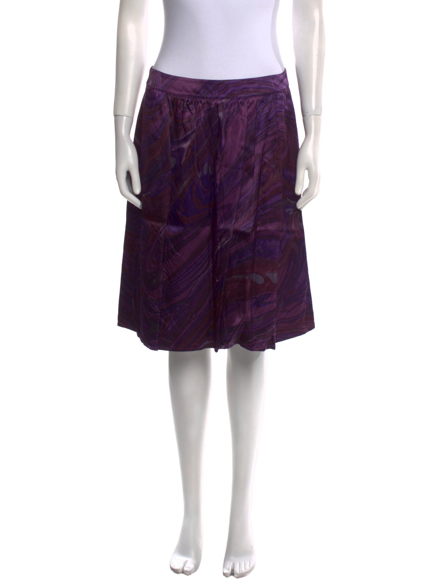 Etro Printed Knee-Length Skirt