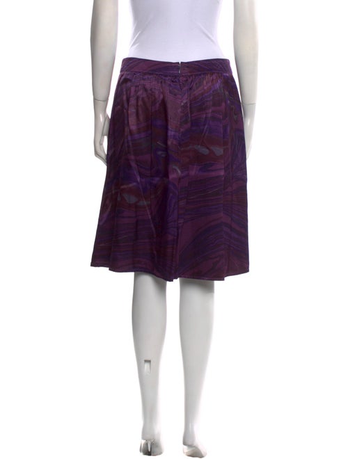 Etro Printed Knee-Length Skirt