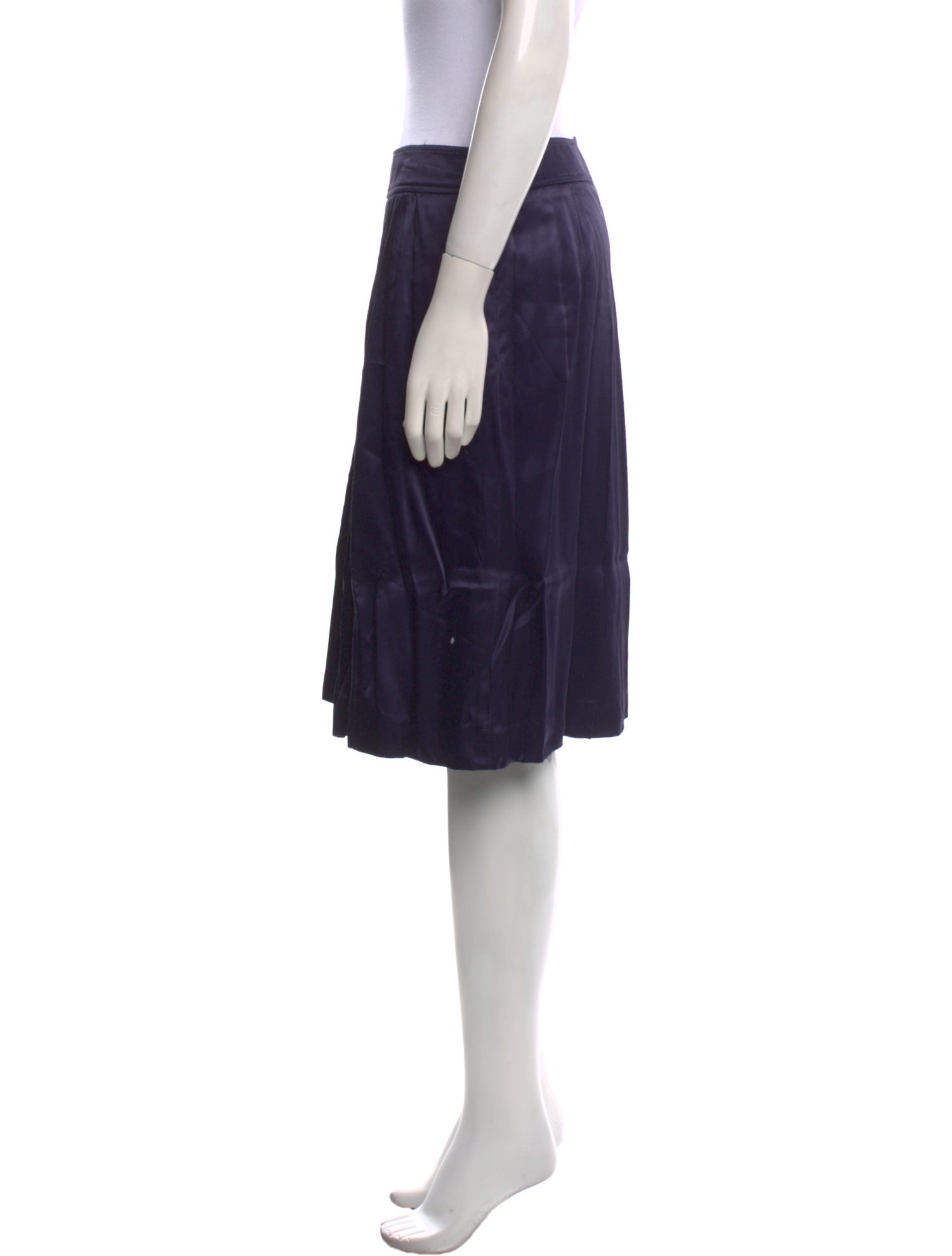 Etro Pleated Accents Knee-Length Skirt