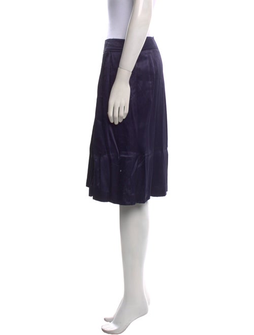 Etro Pleated Accents Knee-Length Skirt